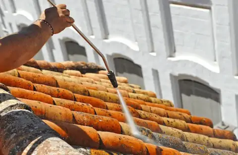Nettoyage de toitures - La Roche-Jaudy